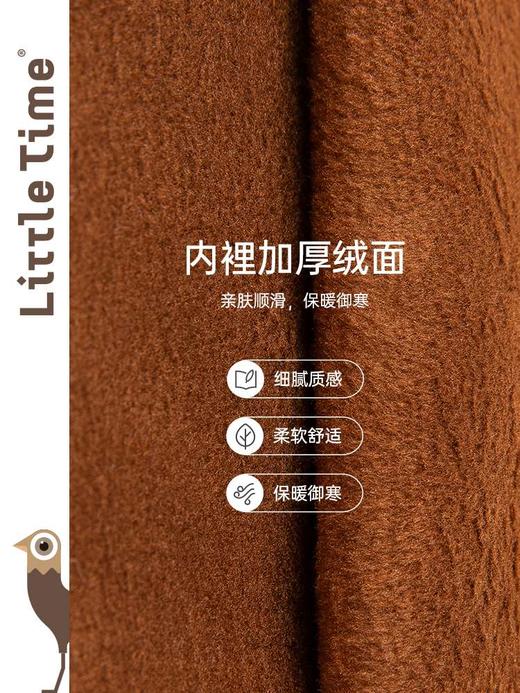 littletime女童打底裤2022秋季新款创意图形弹力休闲打底长裤外穿 商品图3