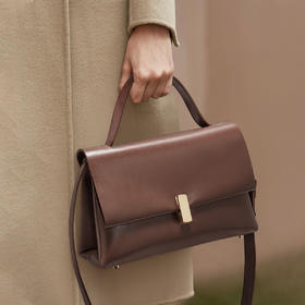 【立减30元】Safiya/索菲娅牛皮包包2022新款单肩包女式斜挎包手提女包 SF9136020Y