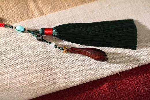 GJXJ0077°印度小叶紫檀玉兰花 商品图2