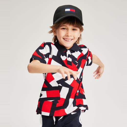TOMMY 夏 大童小童 POLO衫 THB-PS-22B524 商品图1