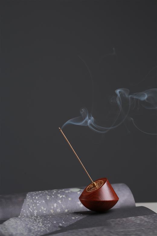 SDCC0071°缅甸黄花梨日晷香插 商品图1