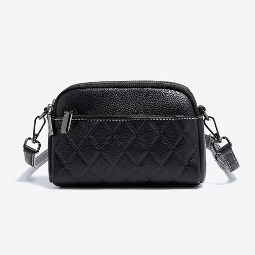 【包包专区】Safiya/索菲娅头层牛皮2022新款手机包单肩包包女式斜挎包女包 SF900220Y 商品图1