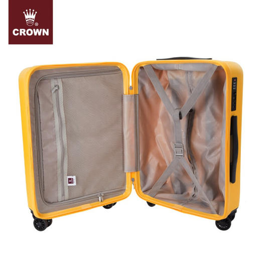 CROWN皇冠  拉杆箱 时尚登机箱万向轮密码箱男女 C-F2001H/20" 20英寸 商品图4