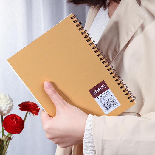 齐心 C4161 纯时代双螺旋装订本 B5 60张 线圈笔记本双铁圈记事本记事簿 商品图4