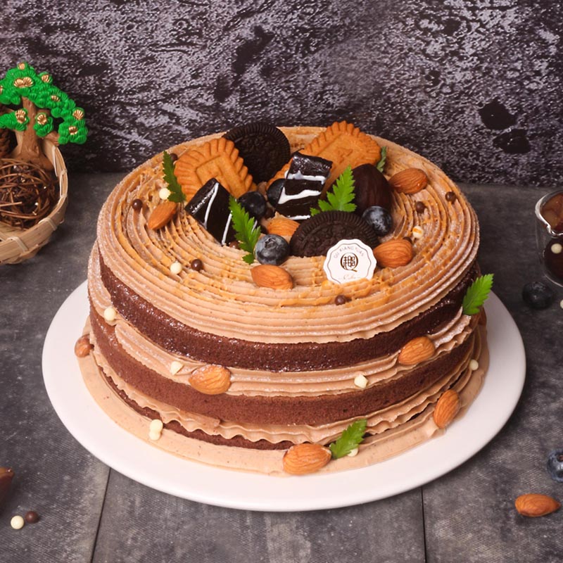 大吉大栗2磅蛋糕新品上市，提前4小时下单，免费送货上门