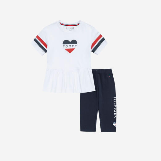 TOMMY 夏 大童小童 短袖套装 THKG-SU-121 商品图4
