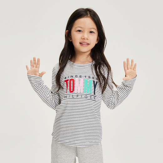 TOMMY 秋 大童小童 长袖T恤 THG-TL-22A537 商品图0