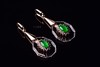 【石上生花】翡翠水晶耳坠  EZ12208058 商品缩略图3