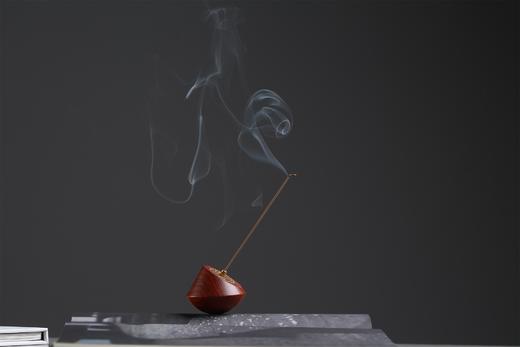 SDCC0071°缅甸黄花梨日晷香插 商品图0