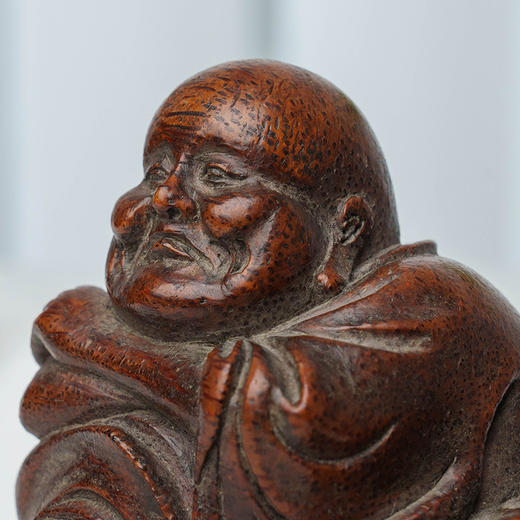 清 竹雕罗汉人物摆件 商品图2