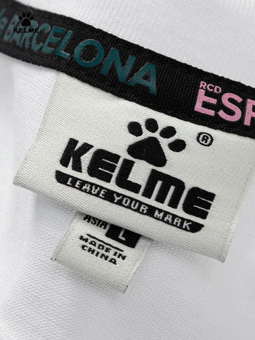 卡尔美长袖T恤秋新款纯棉圆领上衣情侣宽松休闲套头衫 商品图2