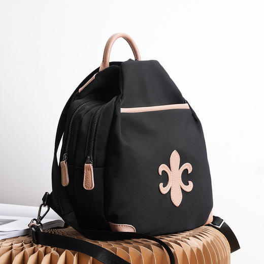 【包包专区】Safiya/索菲娅2022新款大容量学生书包女款双肩背包双肩包女包 SF9151002Y 商品图5