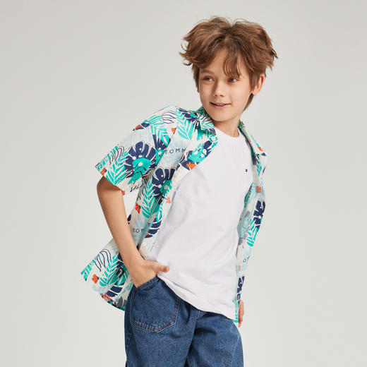 TOMMY  夏 大童小童 衬衫 THKB-SU-077 商品图3