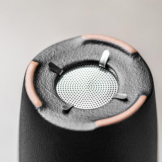 双层玻璃快客杯一壶三杯旅行功夫茶具便携式茶壶套装户外泡茶小型 悦客快客杯（黧黑）U1a（言调） 商品图7