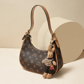 Safiya/索菲娅2022新款印花腋下包单肩包包女式斜挎包手提女包 SF9111006Y