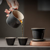 旅行功夫茶具泡茶壶套装陶瓷快客杯一壶二杯户外办公喝茶简易旅游 暮春泡茶壶（一壶2杯）-黑 商品缩略图8