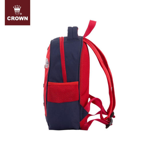 CROWN皇冠 20新品 儿童卡通双肩背包小巧可爱书包 E-P1112S/12" 红色 商品图2