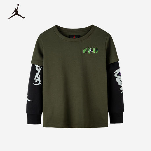 JORDAN 冬 大童 小童 婴童 长袖T恤 JDB-FW-C126 商品图0