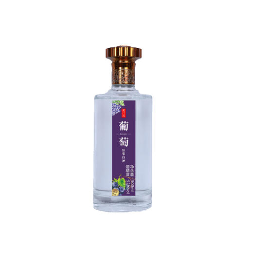 天门沟葡萄原浆白酒500ml*1瓶/2瓶/6瓶 商品图0