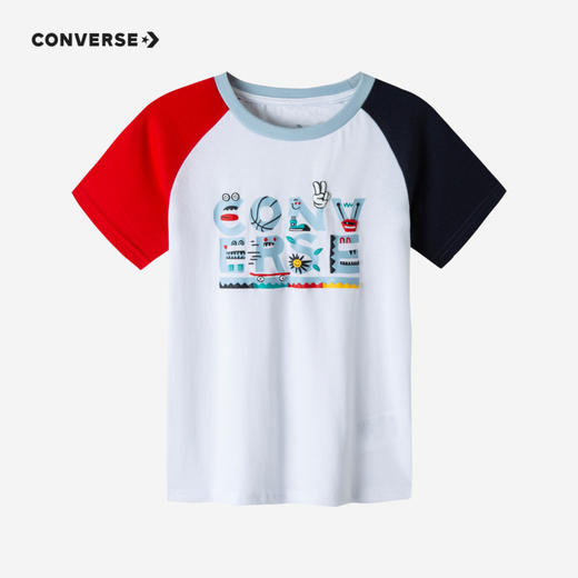 CONVERSE 匡威  夏 大童小童 短袖T恤 CNVB-AG-C475 商品图0