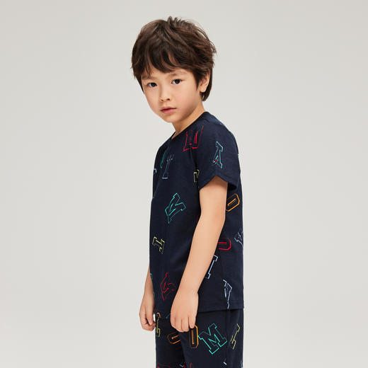 TOMMY 夏 大童小童 短袖T恤 THKB-SU-124 商品图1