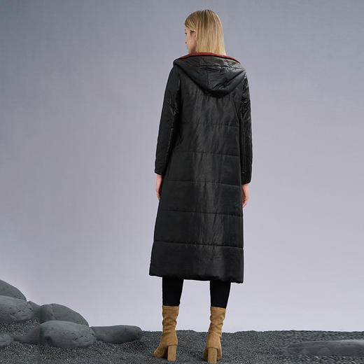 TANGY Collection/天意精品2022年秋冬新品念川系列莨绸棉外套 商品图2