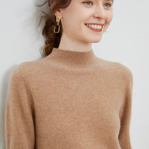 一线成衣圆领/V领/半高领/镂空半高领羊毛衫 商品图10