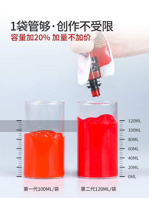 中盛水粉画颜料罐装补充袋绘画艺考写生颜料初学者美术生专用 商品图3