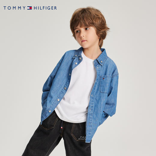 TOMMY 春 大童小童 衬衫 THKB-SP-018 商品图0