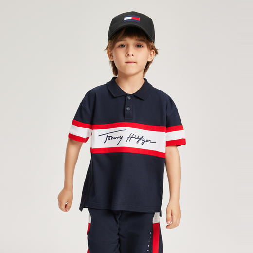 TOMMY 夏 大童小童 POLO衫 THB-PS-22B522 商品图3