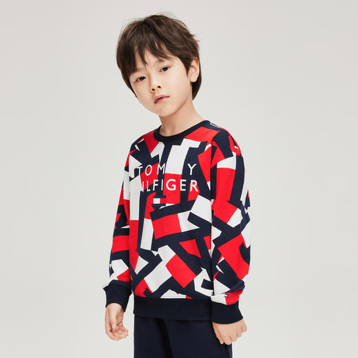 TOMMY 秋 大童小童 卫衣 THB-CR-22A505 商品图1