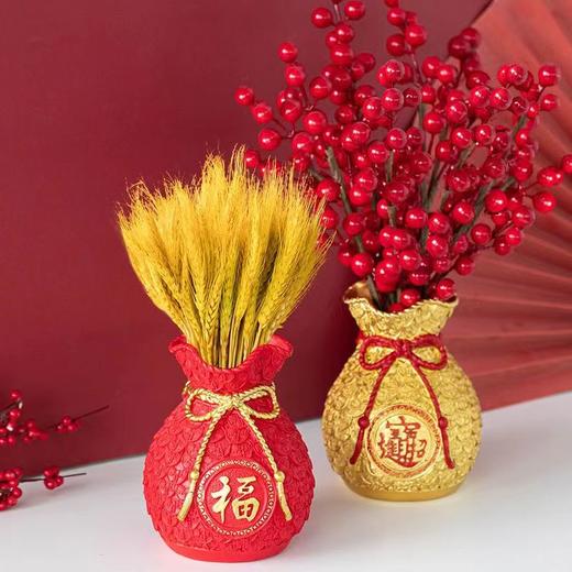 树脂元宝福袋（高15cm，肚直径11.5cm） 商品图1