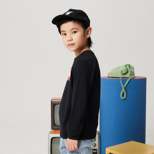 LEVIS 春 大童小童 长袖T恤 LVB-TEE-8646 商品图1