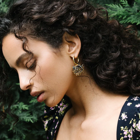 订购6周到｜Annele-Wonder Thunder-阳光下的黑暗 耳环［芬兰设计师］