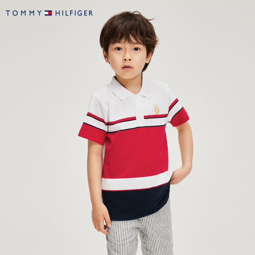 TOMMY 夏 大童小童 POLO衫 THKB-SU-094 商品图0