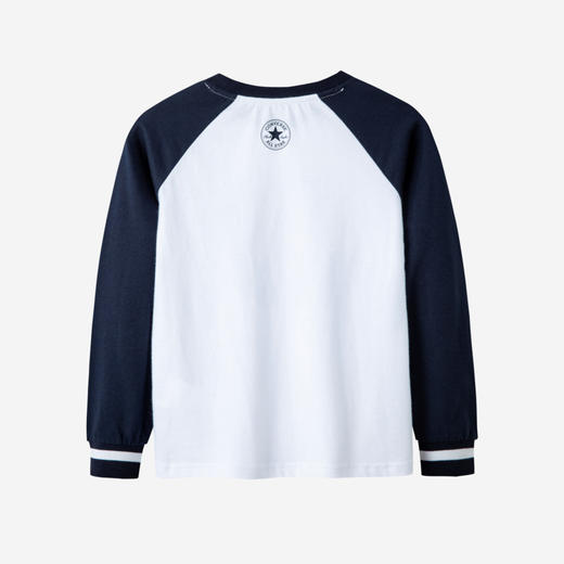 CONVERSE 秋 大童小童 长袖T恤 CNVB-LS-D212 商品图1