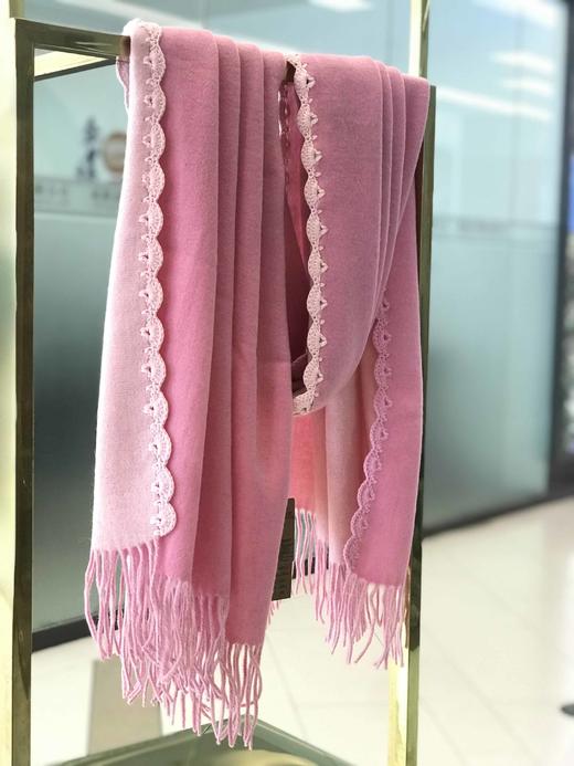 优品堂【秋色宜人】【变幻魅力】纯羊毛披肩围巾两用 商品图10