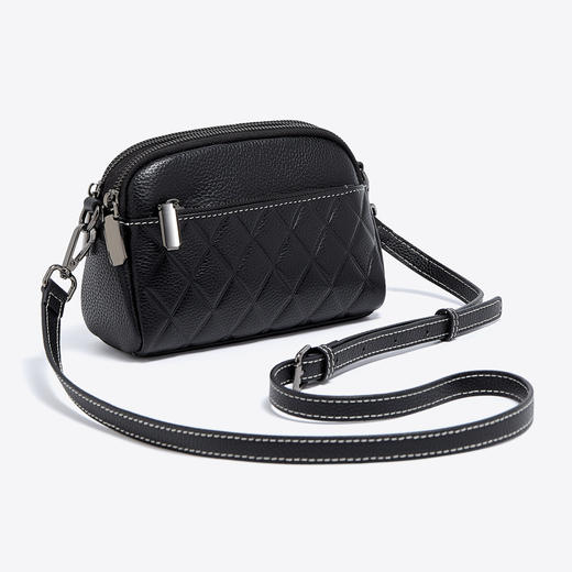 【包包专区】Safiya/索菲娅头层牛皮2022新款手机包单肩包包女式斜挎包女包 SF900220Y 商品图2