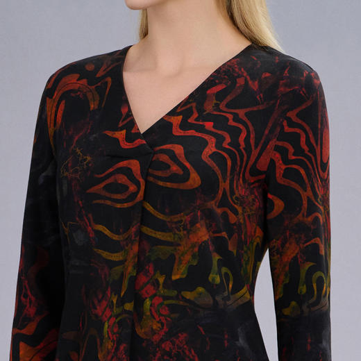 TANGY Collection/天意精品2022年秋冬新品大地呼唤系列针织连衣裙 商品图3