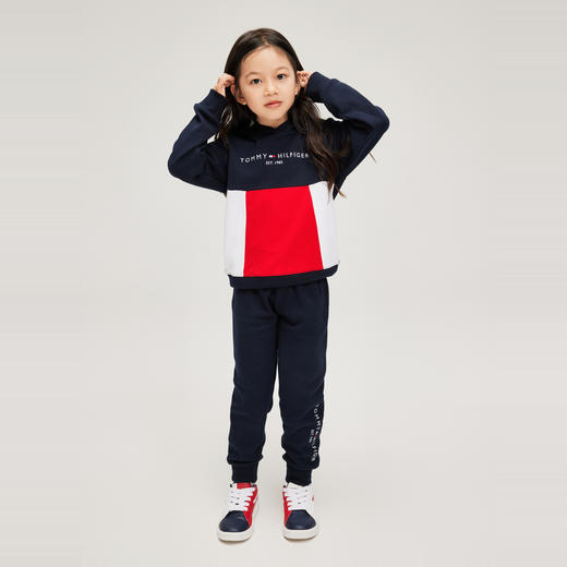 TOMMY 春 大童小童 卫衣套装 THKG-SP-144 商品图0