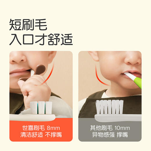 世喜 宝宝训练牙刷  双支装 商品图4