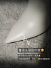 skp奢品牌代工厂定制——秋冬8cm气质尖头高跟短靴高跟鞋 上脚如3厘米左右脚感 【头层胎牛皮+内里全包羊皮】柔软舒服透气 防滑耐磨 尖头显气质显瘦显腿长！气质黑、优雅白两色 商品缩略图2