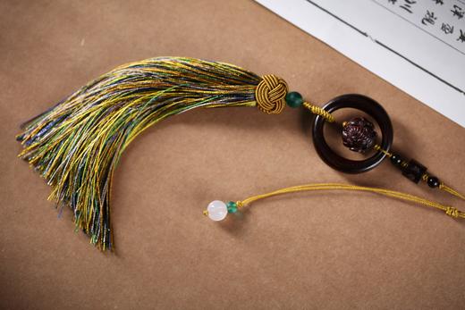 GJXJ0207°安守/平安扣印度小叶紫檀挂件 商品图3