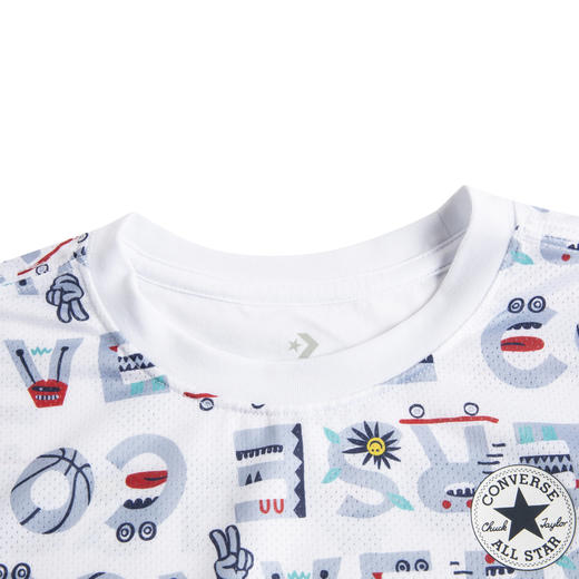 CONVERSE 匡威  夏 大童小童 短袖T恤 CNVB-TE-C477 商品图2