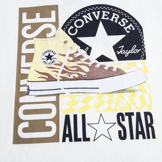 CONVERSE 秋 大童 小童 长袖T恤 CNVN-LS-D086 商品图4