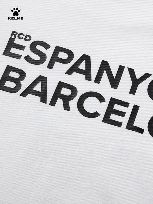 卡尔美长袖T恤秋新款纯棉圆领上衣情侣宽松休闲套头衫 商品图4