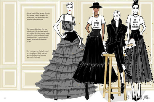 Christian Dior: The Illustrated World of a Fashion Master/克里斯汀·迪奥：时尚大师的图解世界 商品图2