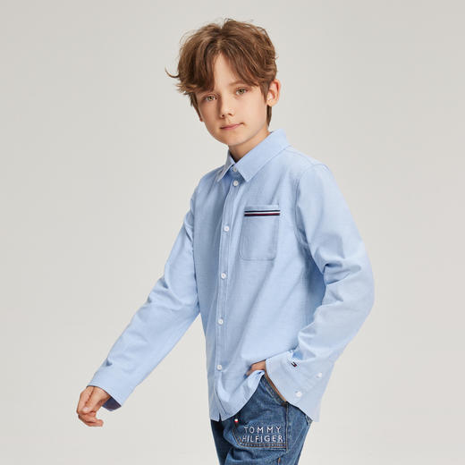 TOMMY 秋 大童小童 衬衫 THB-SL-22A506 商品图4