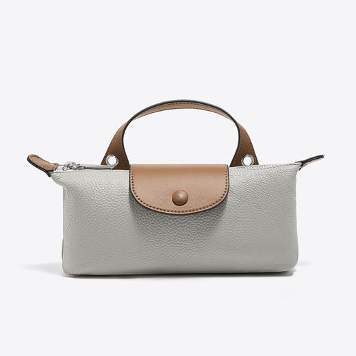 Safiya/索菲娅【头层牛皮】腋下手机单肩小包包女式斜挎包手提女包2022新款 SF900191Y 商品图3