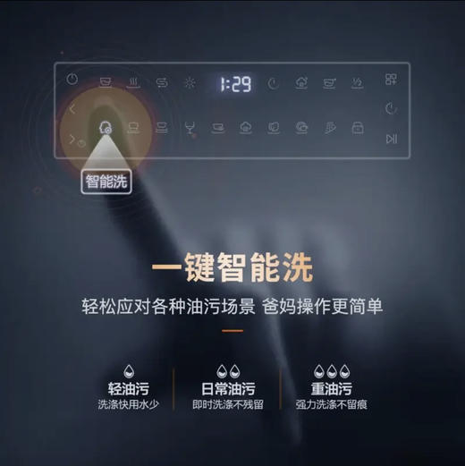 海尔（Haier）洗碗机 EYW13028BKTU1消毒型 商品图4